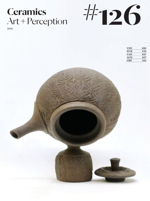 Cover image for Ceramics: Art and Perception